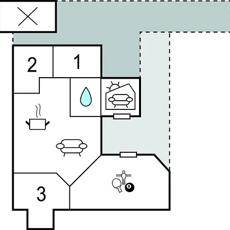 Prázdninový dům Cozy In With Wifi Hemmet